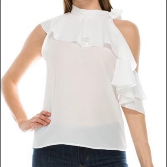 COPY - Ruffle Blouse - Picture 2 of 2